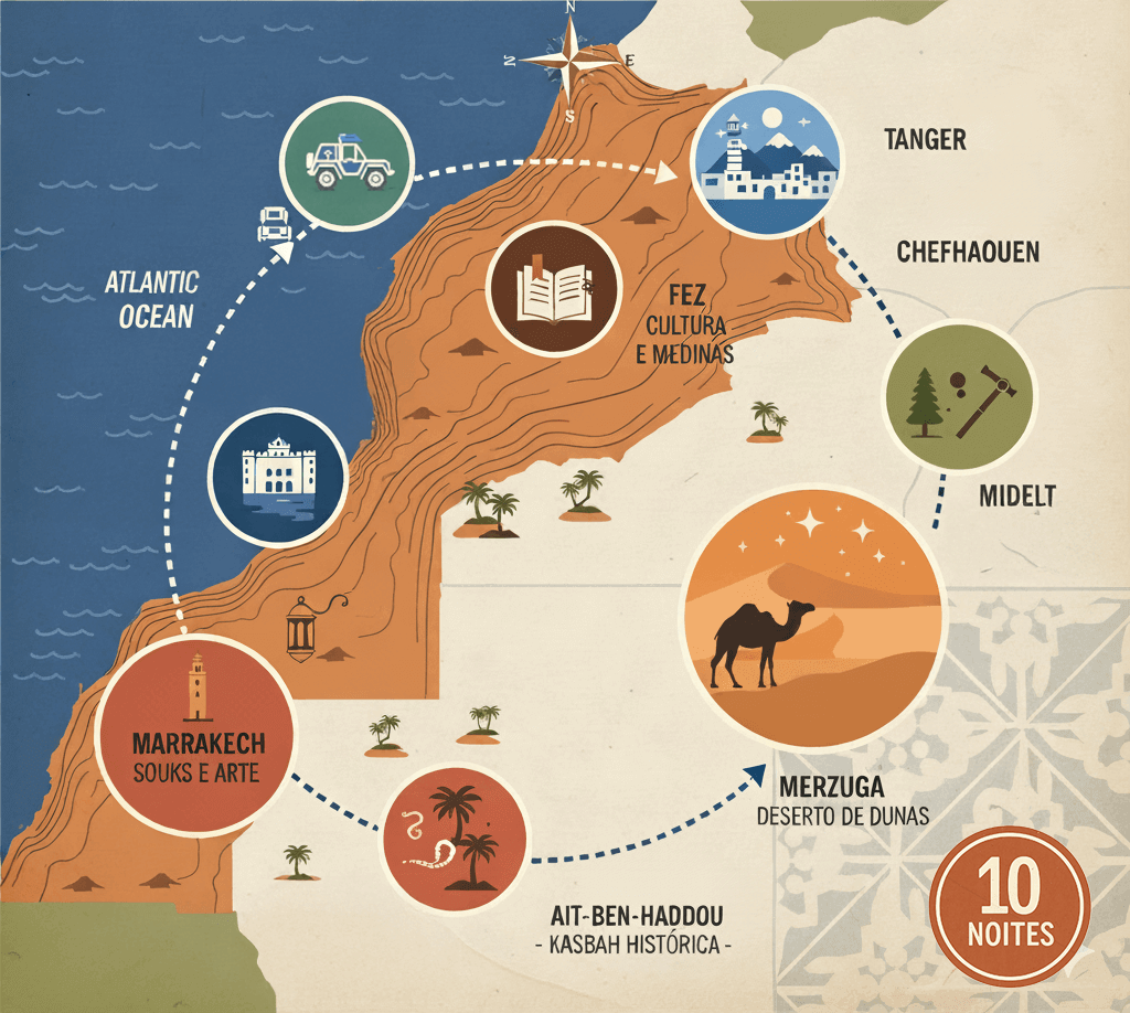 4x4 Expedition Morocco Route